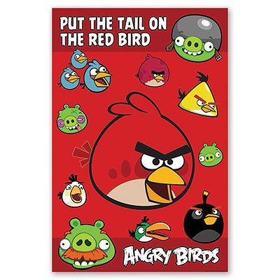 Игра с наклейками Angry Birds