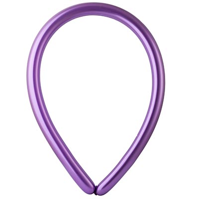 Шары фиолетовые ШДМ260 Хром Purple Затея