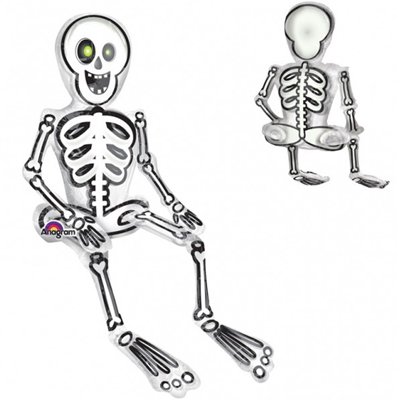 Шар фигура Скелет сидячий