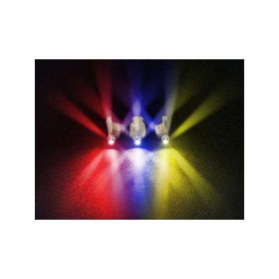 Светящиеся сувениры Светодиоды для шара 3D, RGB, 10 штук