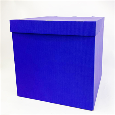 Коробка для надутых шариков синяя