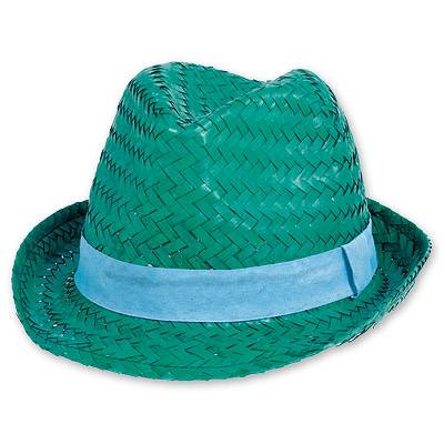Шляпа соломенная Модная зеленая