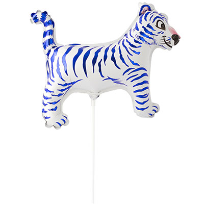 Шар Мини фигура Тигр белый