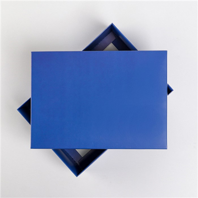 Коробка складная Синяя 21х15х7см