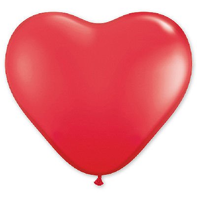 Шар Сердце 3' Стандарт Red, 91 см