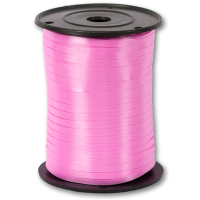 Лента для шаров Лента 5ммХ460м розовая яркая