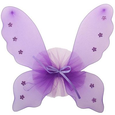 Крылья Бабочки фиолетовые