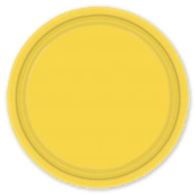 Тарелки Тарелки Солнечно-Желтая 17см, 8шт