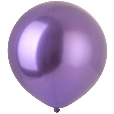 Шар 91см, Хром Purple, Весёлая Затея