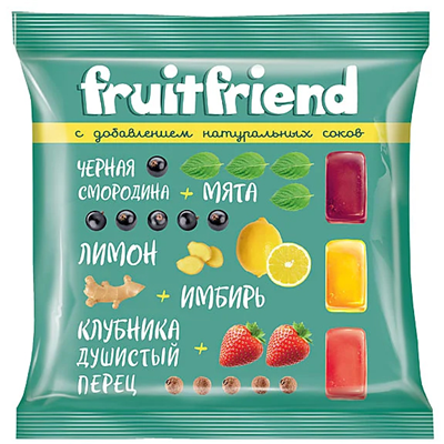 Конфеты д/пиньят желейн FruitFriend 500г