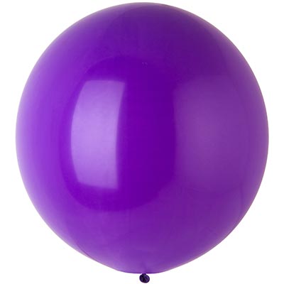 Шарики из латекса Шар фиолетовый 61см, 163 Purple