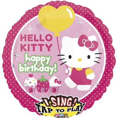 Шар Музыкальный H. Birthday Hello Kitty