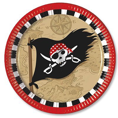 Тарелки Пираты 23 см