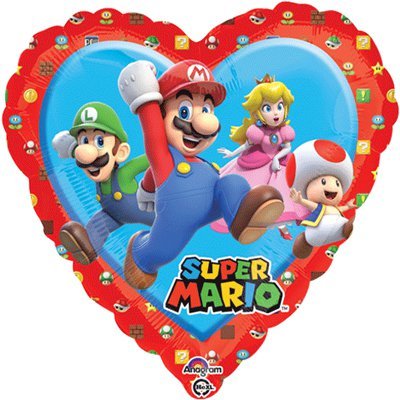 А 18" Супер Марио сердце S60