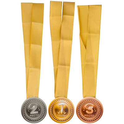 Комплект медалей 1-3 место