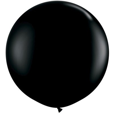 Шар 60см, цвет 090 Металлик Black
