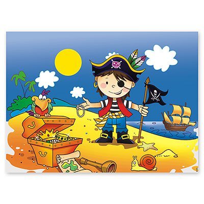 Скатерть Маленький пират, 130*180 см