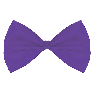 Галстук-бабочка фиолетовый