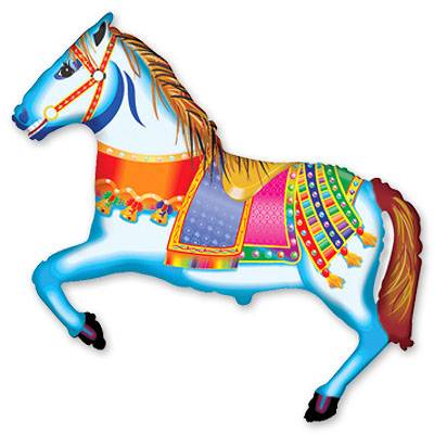 Шар Мини фигура Лошадь цирковая