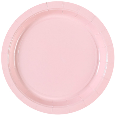 Тарелки малые Пастель розовая 6шт