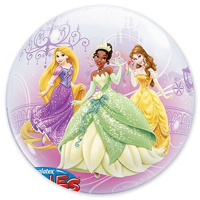 Шар 22" bubble Disney Принцессы дебют
