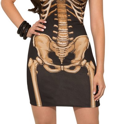 Платье с костями р-р 44-46