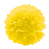 Желтая Помпон бумажный желтый 40см/G 1412-0076