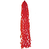  Подвеска серпантин красная 95см 2001-7072