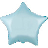 Синяя Шар Звезда 45см Пастель Blue 1204-0667