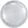 Серебряная Шар круг 76см Металлик Silver 1204-1109