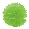 Зеленая Помпон бумажный светло-зеленый 40см/G 1412-0072