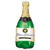 Новый год Шар фигура Бутылка шампанского 1207-0503