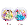  Шар 22" bubble Disney Принцессы дебют 1202-1583