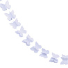  Гирлянда на нитке Бабочки белая 2,2м 2001-6577
