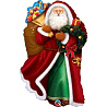  Шар фигура Дед мороз с подарками 1207-1165