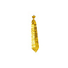  Галстук с пайетками золотой 1501-4057