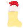 Подвесной новогодний носок Снеговик
