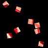Красная Конфетти Красное фольг 6х6мм 100гр 2001-7448