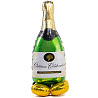 Новый год Шар напольный Шампанское, под воздух 1207-4103