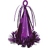 Фиолетовая Грузик для шара Колпак фиолетовый 170гр 1302-0729