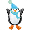  Шар фигура Новый год Пингвин 1207-0586