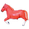  Шар Мини фигура Лошадь коричневая 1206-0132