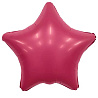 Розовая Шар Звезда 45см сатин Viva Magenta 1204-1319