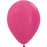 Розовая Шарик 25см цвет 64 Металлик Fuchsia 1102-0810