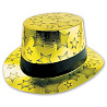  Шляпа Звезды фольга золотая 1501-0425