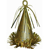 Золотая Грузик для шара Колпак золотой 170 гр 1302-0712