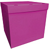 Розовая Коробка для надутых шариков фуксия 1302-1168