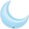 Голубая Шарик 66см месяц Пастель Blue 1204-0354