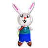  Игрушка надувная Кролик с морковкой, 40 1503-0299