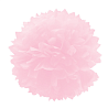 Розовая Помпон бумажный розовый 40см/G 1412-0074